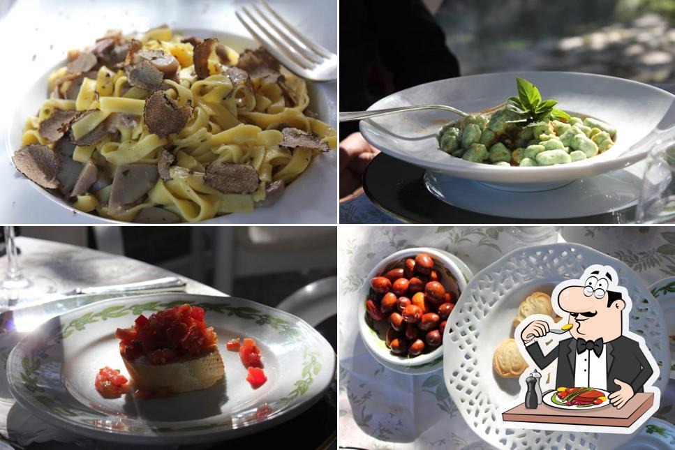 Cibo al Ristorante La Montanella