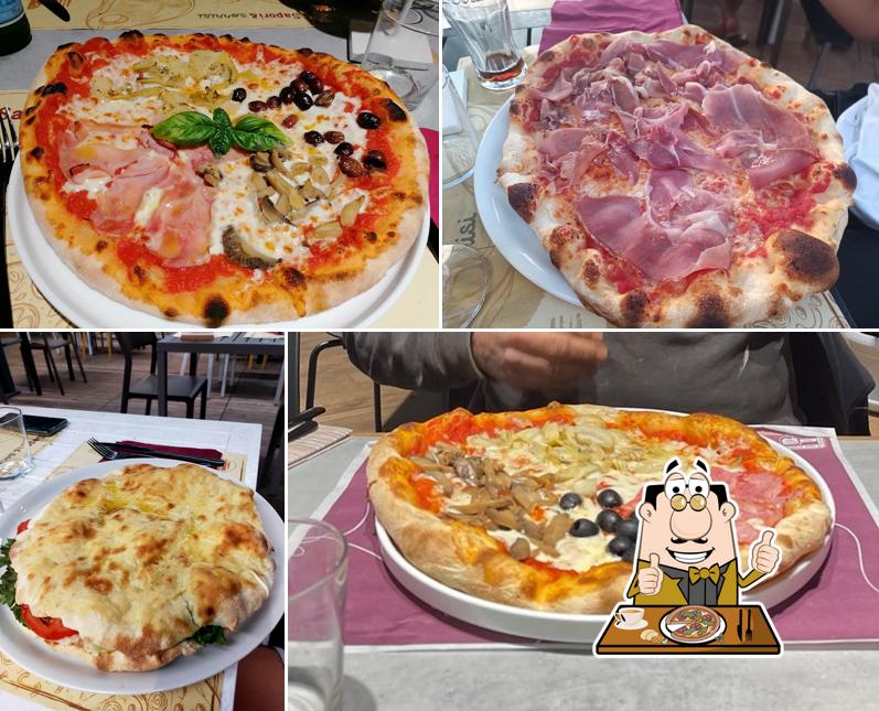 Scegli tra le svariate varianti di pizza