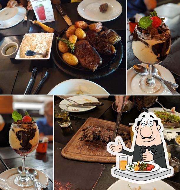 Platos en Bacana Churrascaria