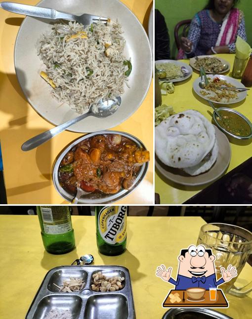 Food at Drive Inn Restaurant