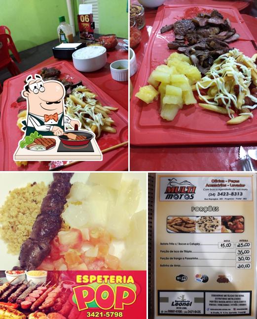 Espeteria POP oferece pratos de carne