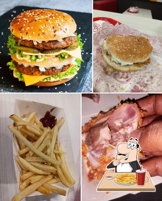 French fries at Heat Square Restaurant Erode