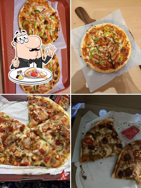 Try out different types of pizza