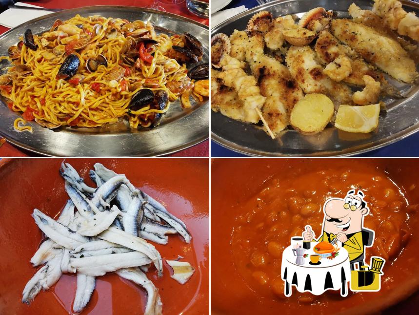 Cibo al Osteria Del Viale