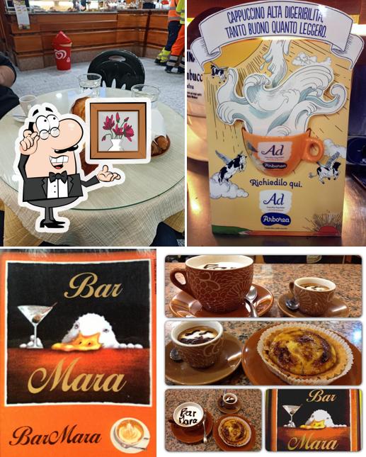 Gli interni di Bar Mara