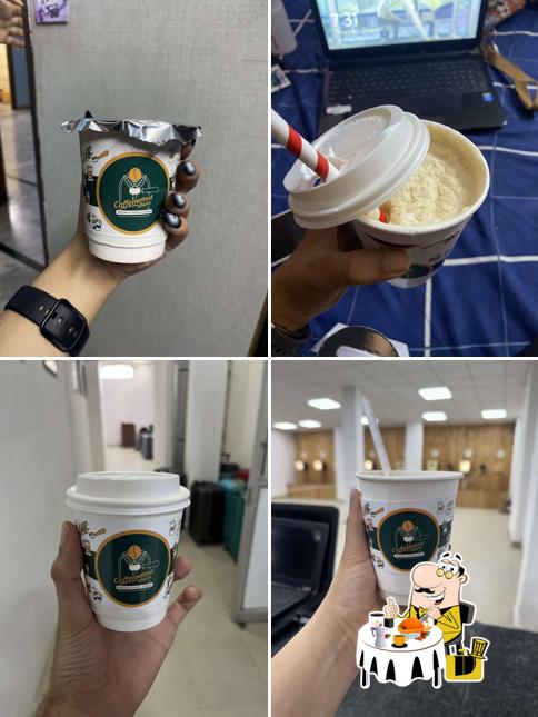 Meals at Caffeinated Shots Cafe