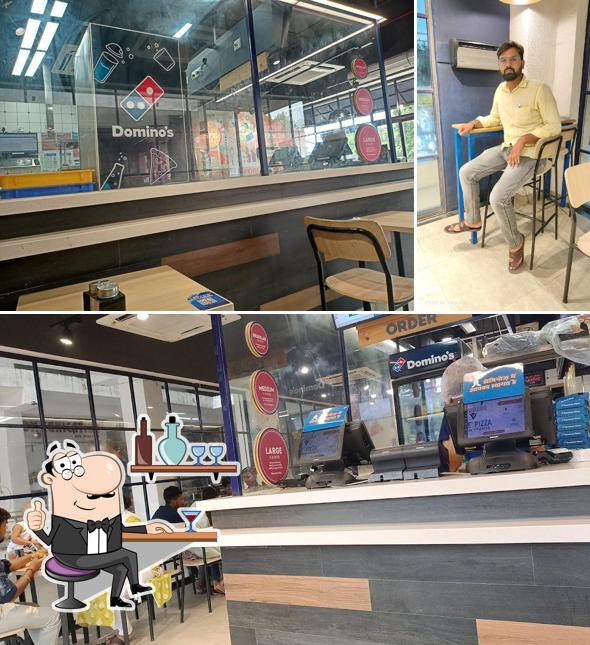 Check out how Domino's Pizza Gandhi Park, Aligarh looks inside