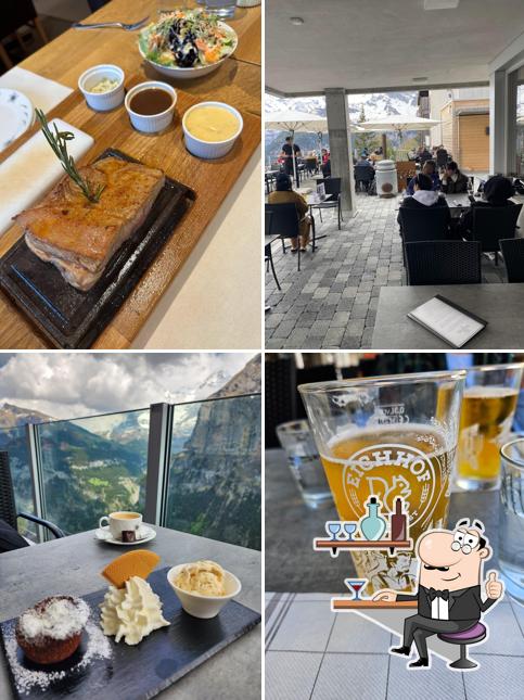 Siediti a un tavolo di Restaurant Edelweiss Mürren