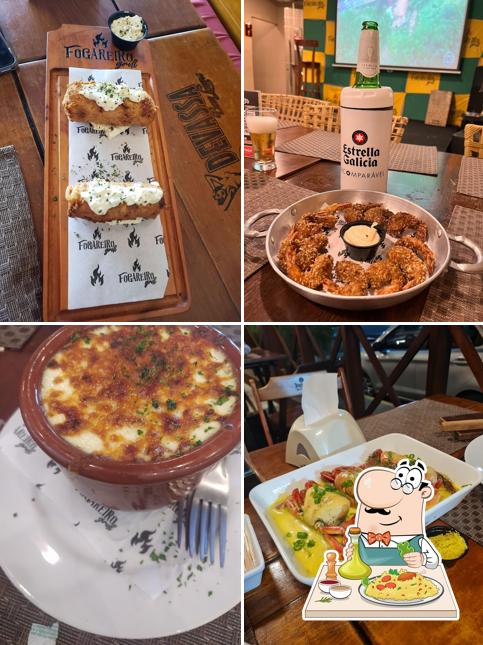 Comida em Fogareiro Grill