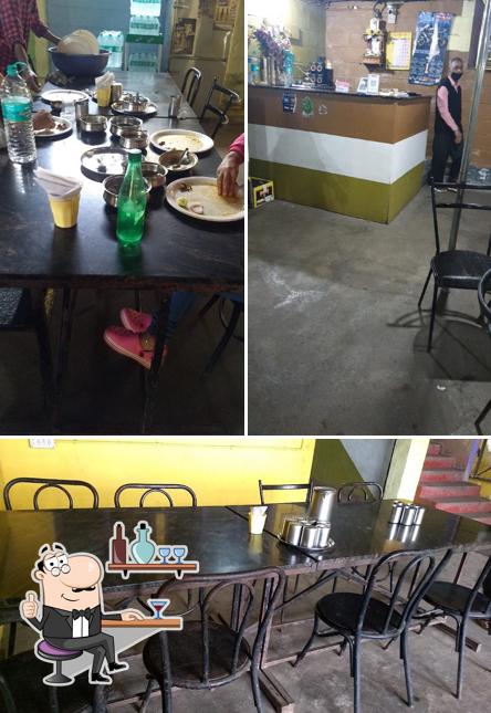 The interior of Sai Palace Family Restaurent
