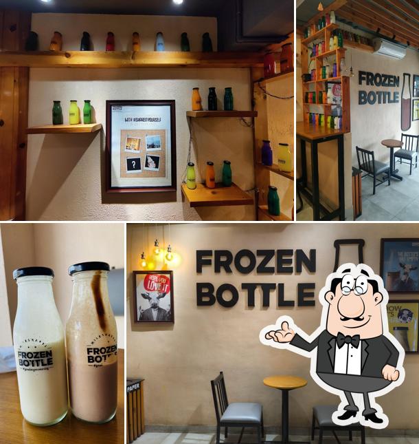 Check out how Frozen Bottle - Milkshakes, Desserts, and Ice Cream looks inside