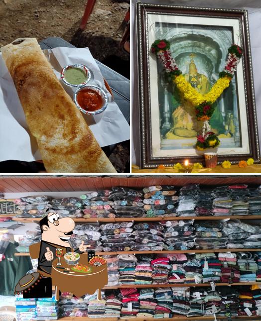 This is the picture displaying food and interior at Janjira Hotel