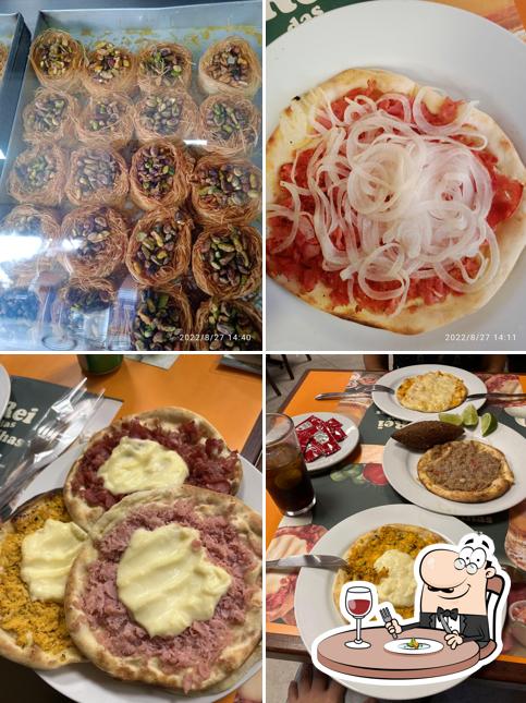 Comida em Rei das Esfihas