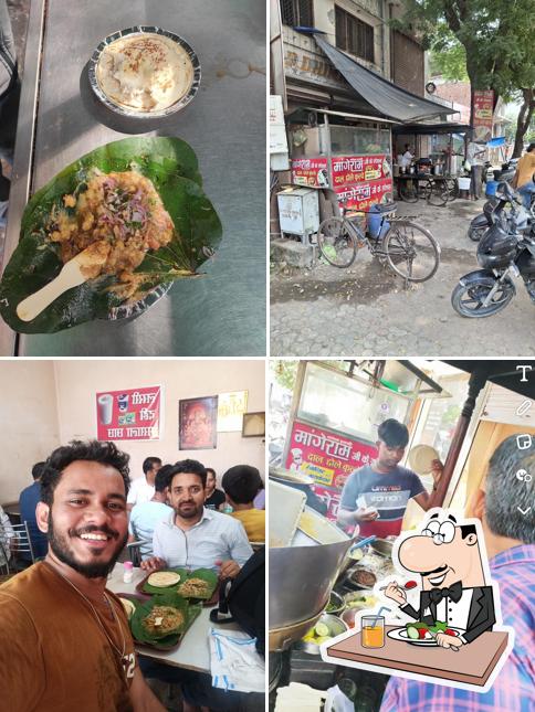 Food at Mangeram chole kulche