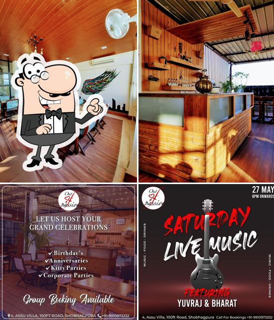 The interior of Out of Passion- Multicuisine Restaurant