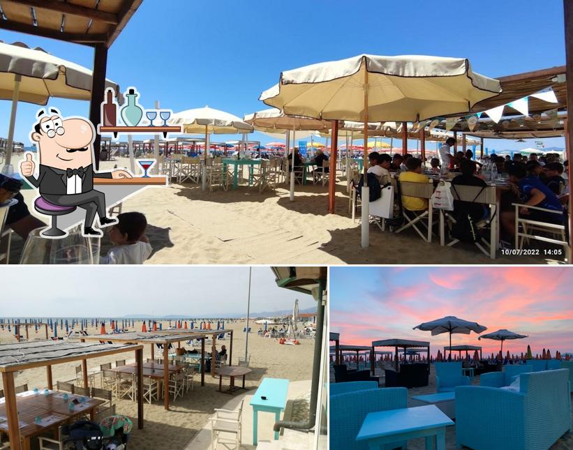 Dai un'occhiata agli interni di Bagno Ristorante Florida Viareggio