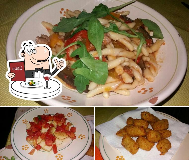 Platti al Agriturismo Le Tagliate