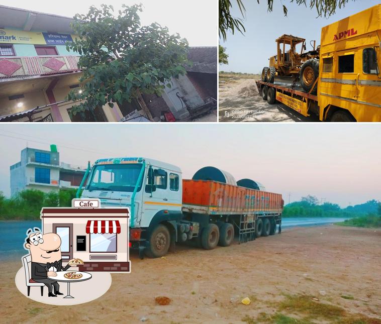 The exterior of Haryana Hotel Mewati