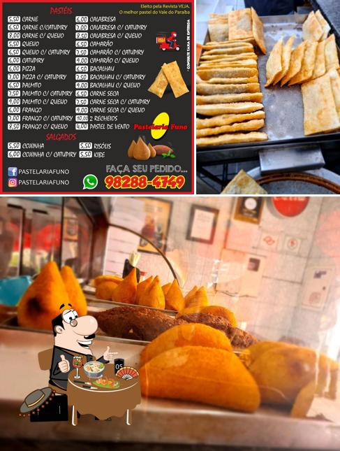 Platos en Pastelaria Funo