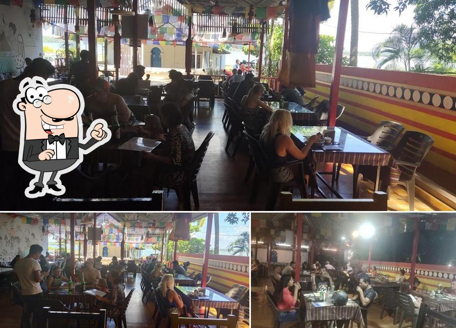 Take a seat at one of the tables at The Dragon Tibet