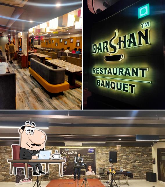 Check out how Darshan Restaurant and Banquet looks inside