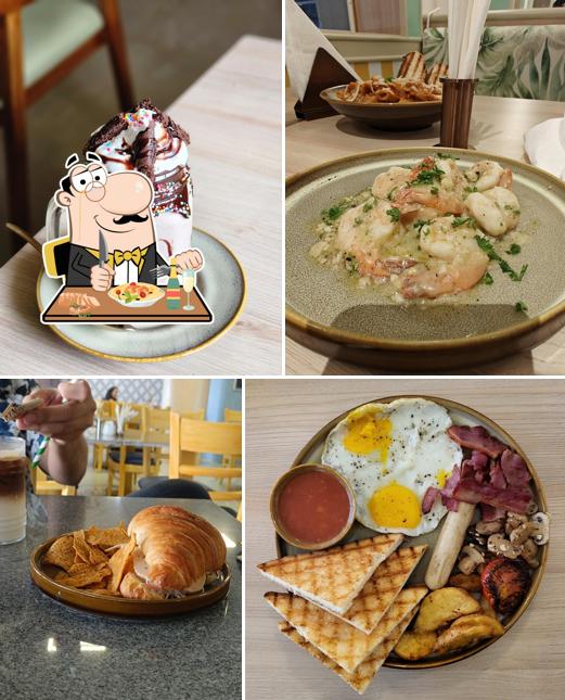 Food at Gelhi's Cafe