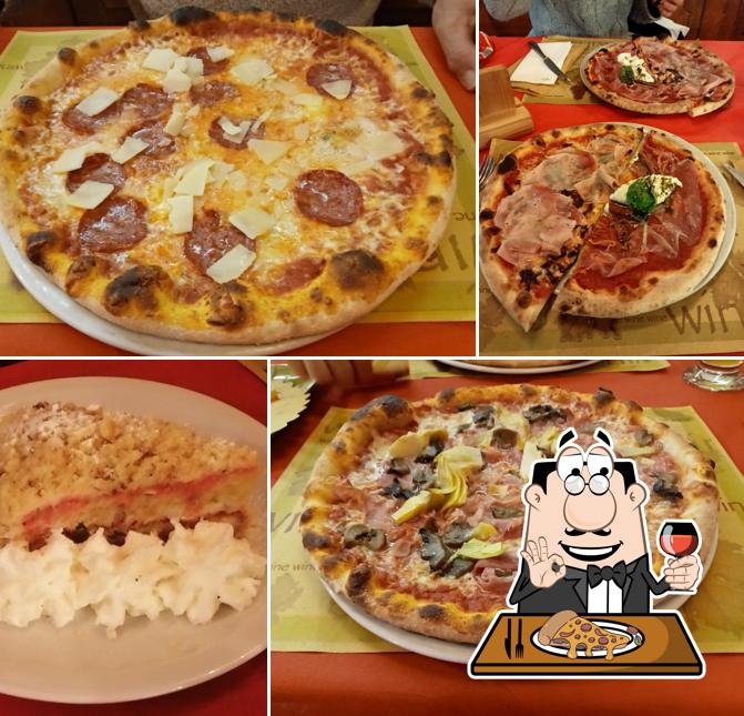 A Pizzeria Aquilotti, puoi ordinare una bella pizza