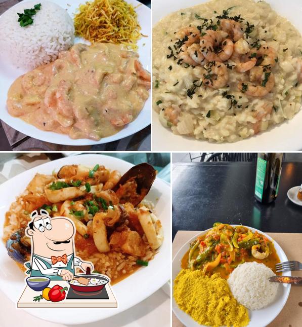 Paella em Praiano Bar Atibaia - Drinks & Frutos do Mar