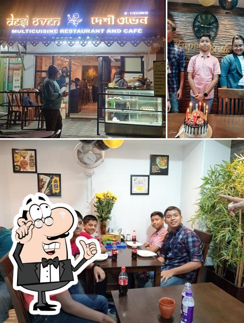 The interior of DESI OVEN