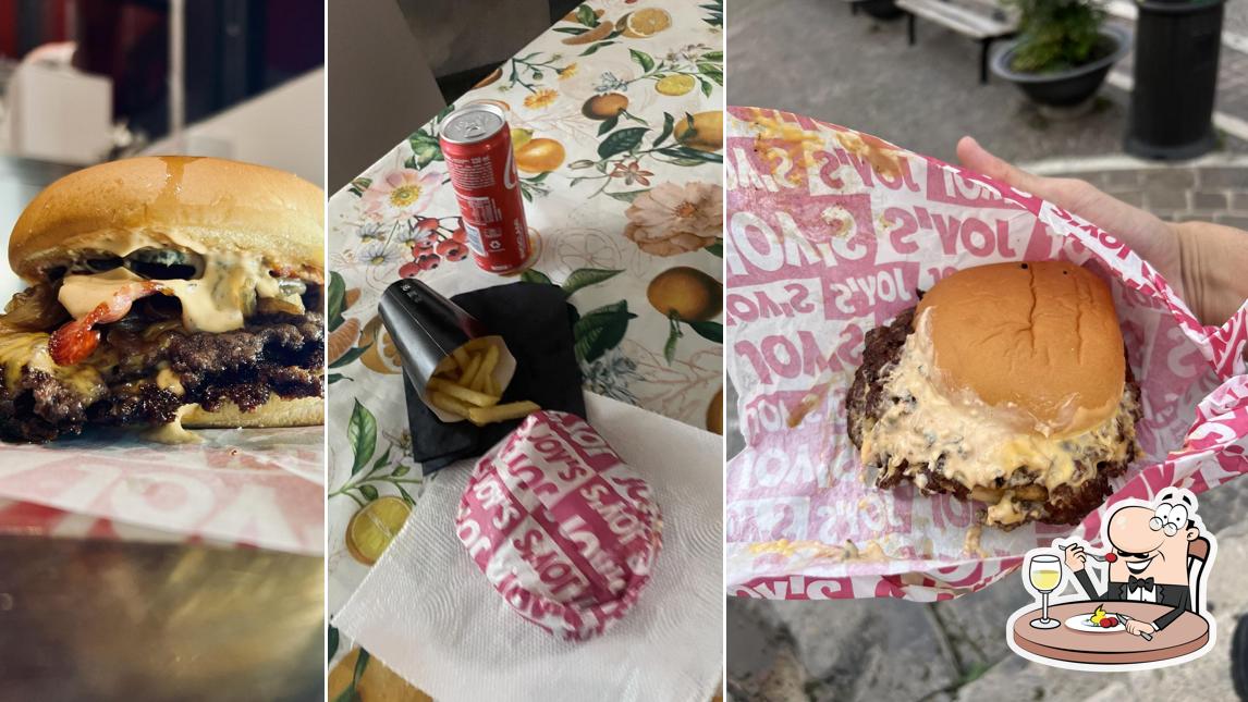 Joy's burger
