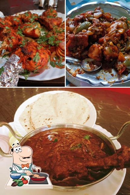 Chicken curry at Kalika Handi