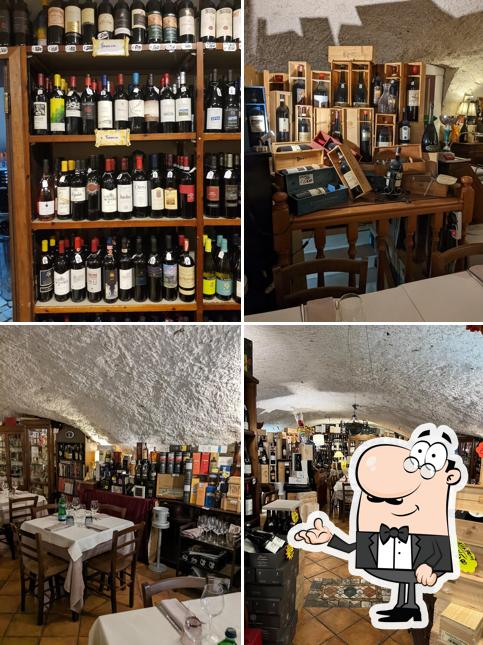 Gli interni di L' Enoteca Del Grottino