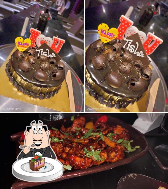 Chocolate cake at P9 The Drunkyard