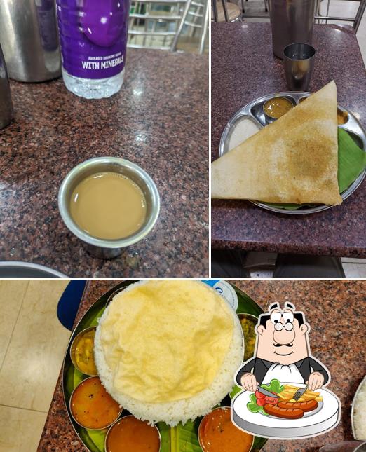 Meals at Sri Saravana Bhavan