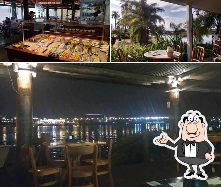 O interior do Mormaii Surf Bar