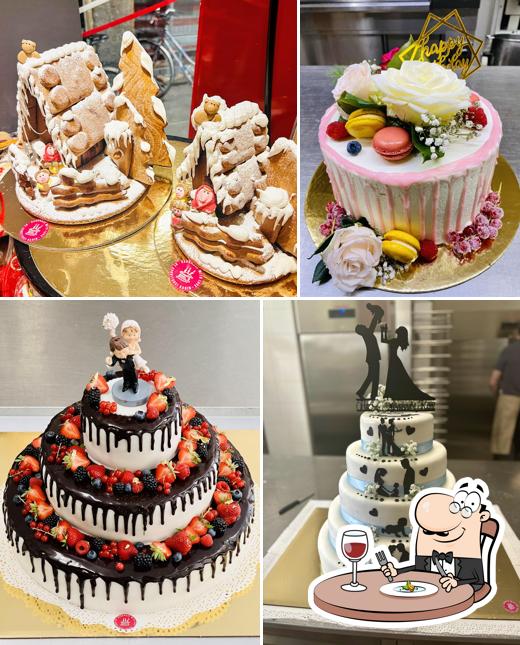 Platti al Pasticceria Karin