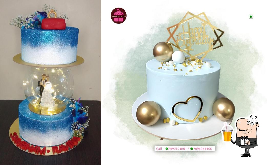 Enjoy a drink at Geeta's Cakes