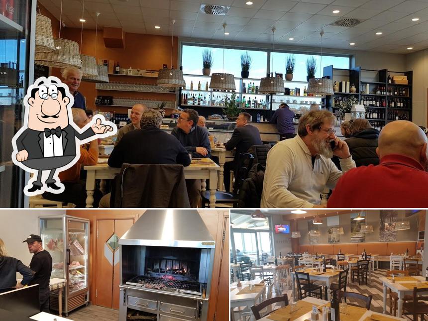 Dai un'occhiata agli interni di La braceriA