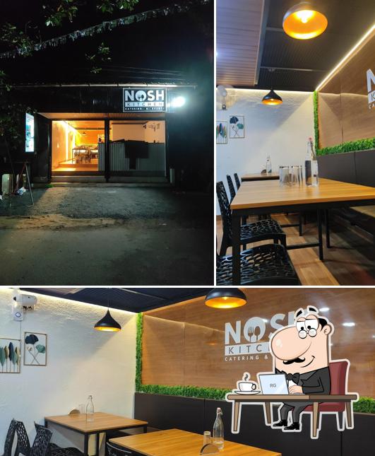 The interior of NOSH KITCHEN Catering & Events