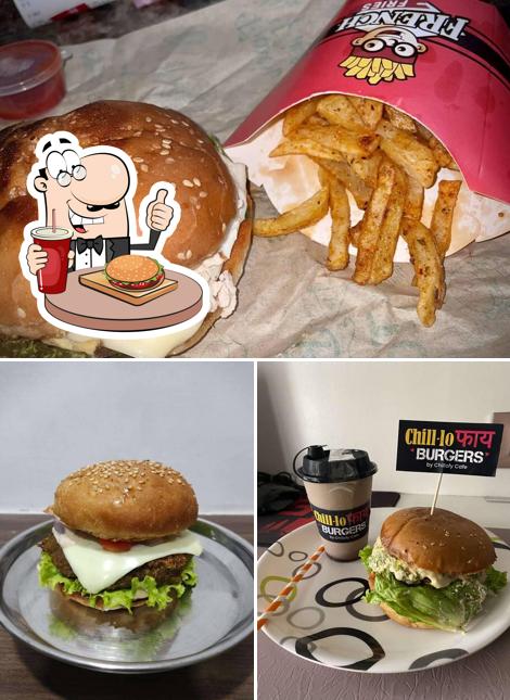 Get a burger at Chillofy Cafe - Fast food Restaurant