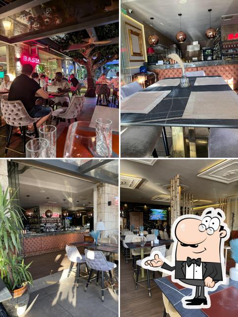 Gli interni di Basta gourmet bar Makarska