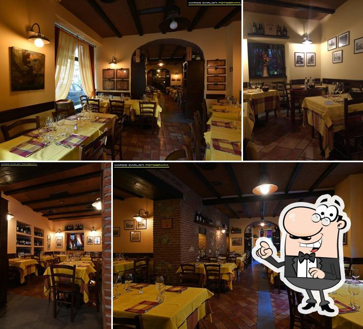 Gli interni di La Vecchia Lira