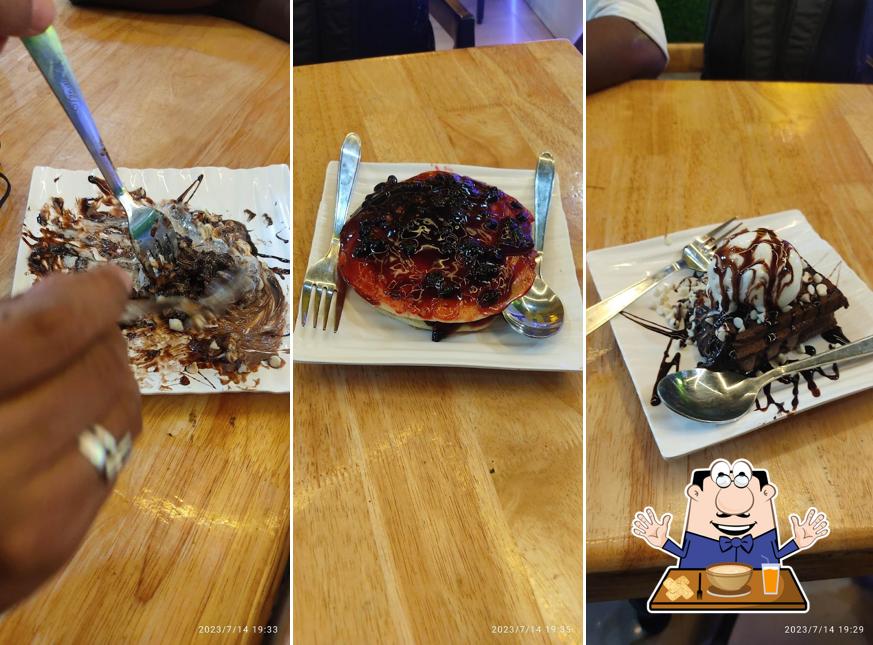 Meals at The Belgian Waffle Cafe