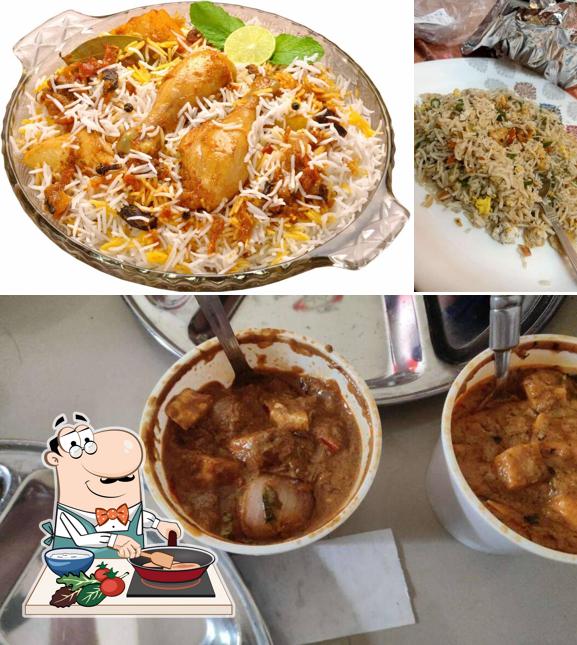 Chicken curry at HOTEL BRINDHAVAN