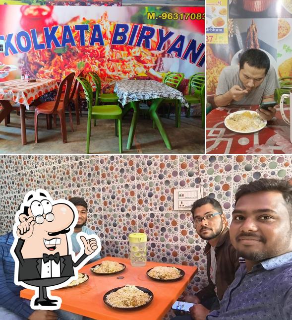 The interior of Kolkata Biryani
