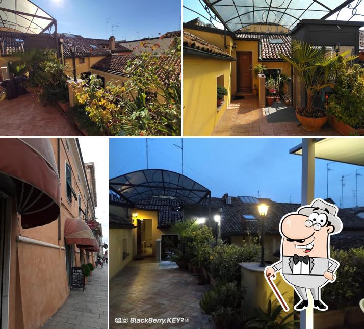 Puoi goderti l'aria fresca dal dehors di Locanda Modigliani