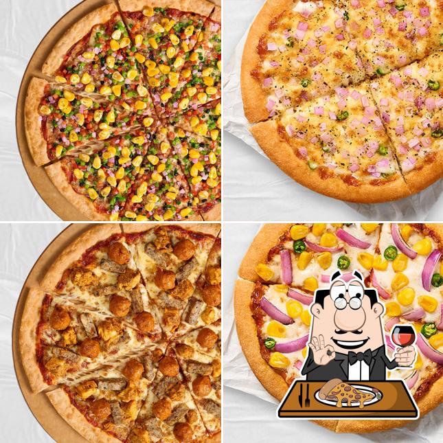 Try out different types of pizza