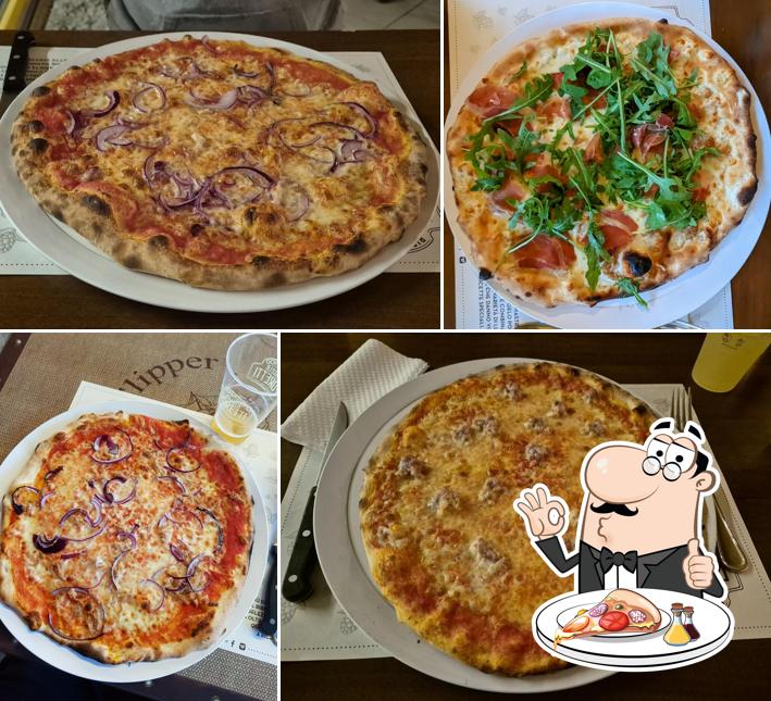 Ordina tra le molte varianti di pizza