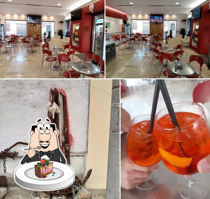 Torta al cioccolato al BAR L'Aperitivo CABRAS