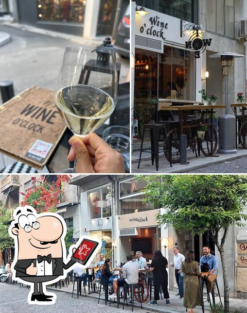 Check out the outside area of Wine O'Clock